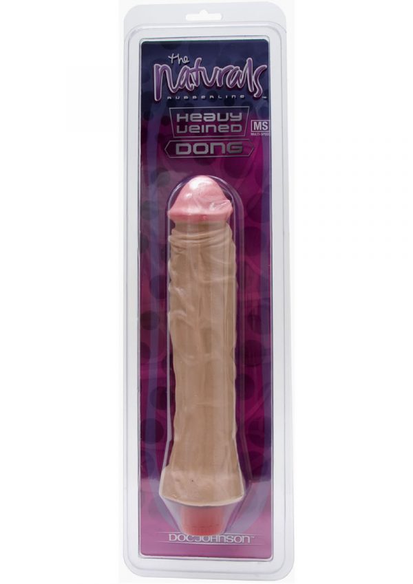 The Naturals Heavy Veined Dong 8 Inch Flesh