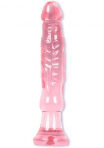 Crystal Jellies Anal Starter Sil A Gel 6 Inch Pink