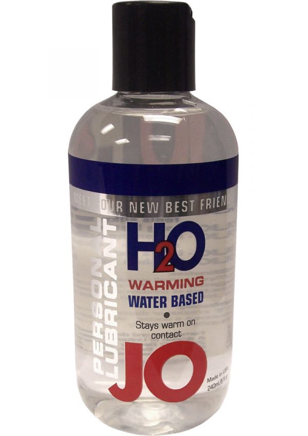 JO H2O Water Based Lubricant Warming 8oz