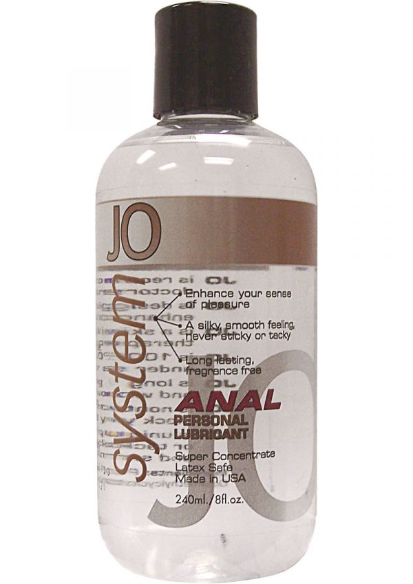 Jo Anal Silicone Lubricant 8 Ounce