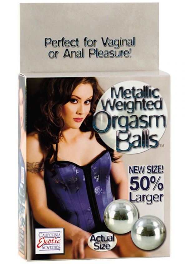 Metallic Weighted Orgasm Balls
