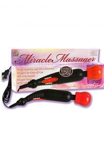 Miracle Massager 2 Speed 120 Volt 10.25 Inch Black With Red