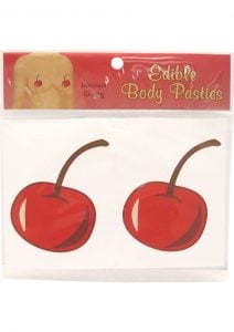 Edible Body Pasties Luscious Cherry