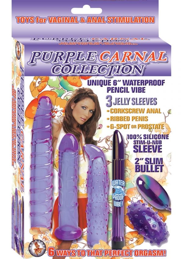 Purple Carnal Collection Waterproof Purple