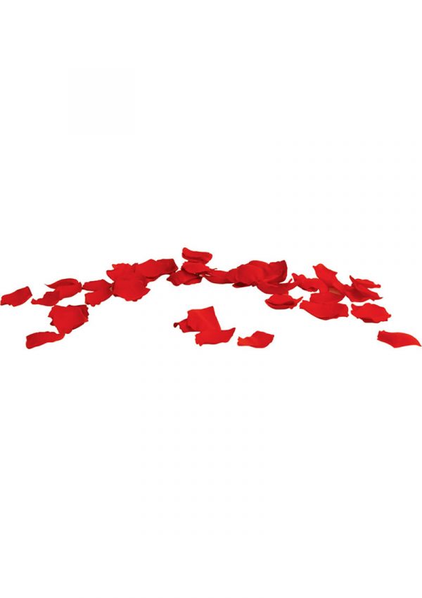 With Love Rose Scented Silk Petals Red