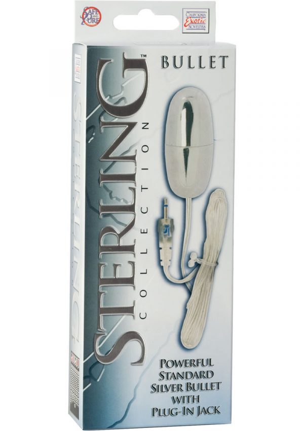 Sterling Collection Silver Bullet Powerful Standard Silver Bullet With Plug In Jack