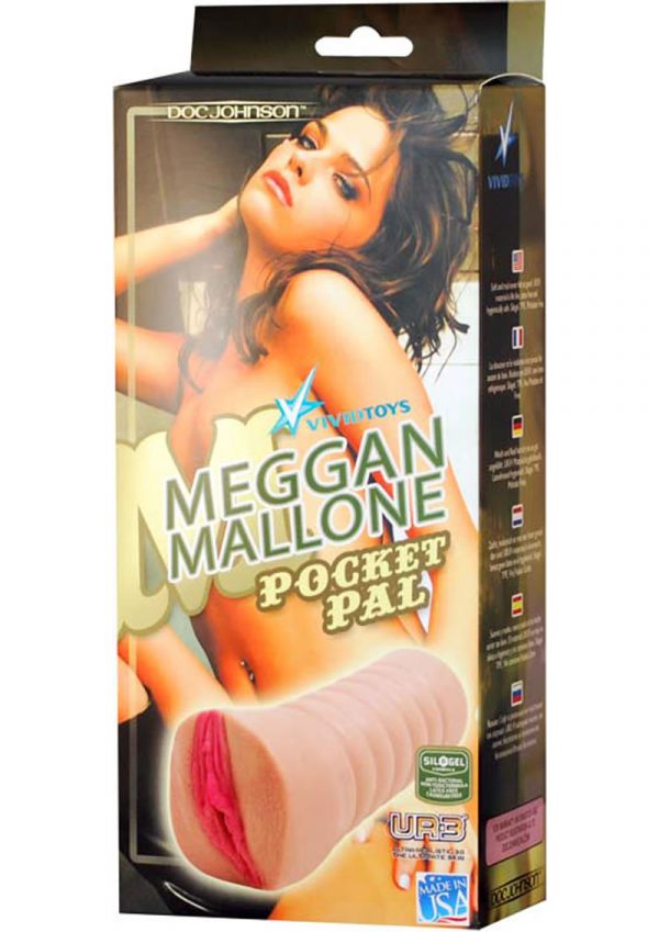 Meggan Mallone UR3 Pocket Pal Pussy Masturbator Flesh
