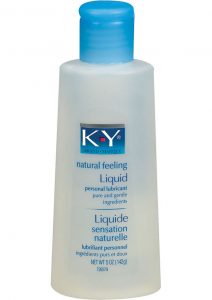 KY Natural Feeling Liquid Personal Lubricant 5 Ounce