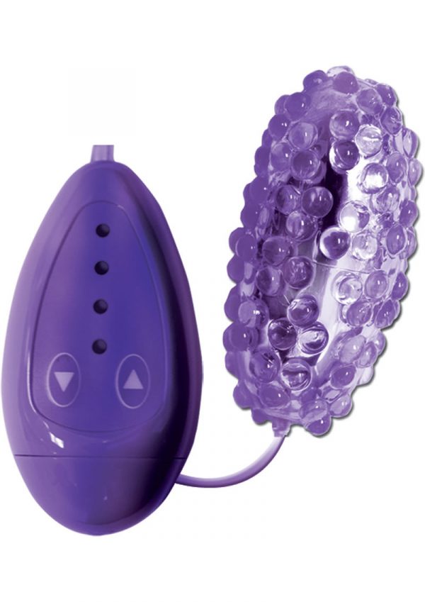 Vibrating Bumpy Bullet 4 Speed Waterproof 3 Inch Purple