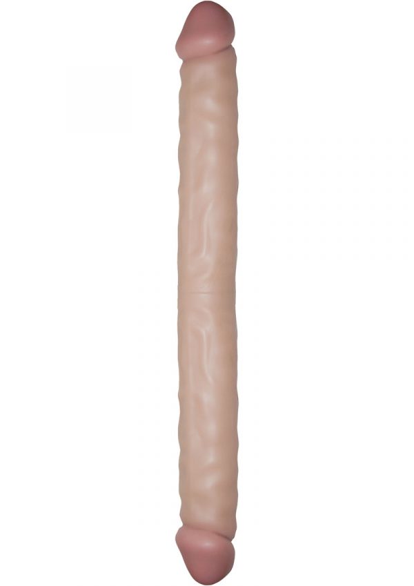 Real Skin All American Whoppers Double Dong 18 Inch Waterproof Flesh
