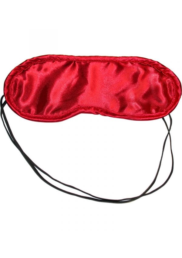 Sex And Mischief Satin Red Blindfold