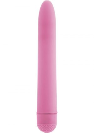 First Time Power Vibe Waterproof 6 Inch Pink