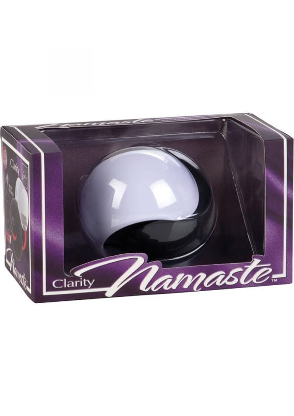 Namaste Clarity Massager Black And White 2.75 Inch
