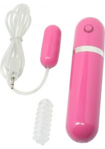 Ahh Vibe Bullet Of Love Wired Remote Control Bullet Pink