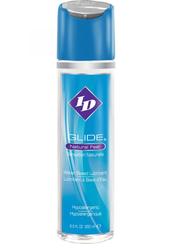 ID Glide Natural Feel Water Based Lubricant 8.5 Ounces