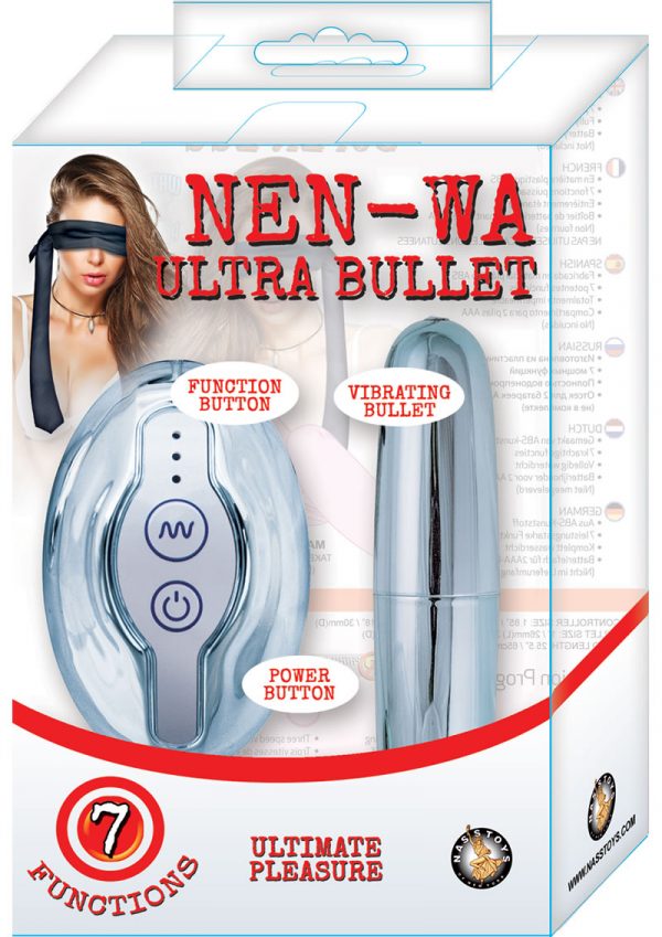 Nen Wa Remote Control Ultra Bullet Waterproof Silver