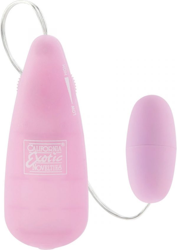 First Time Satin Teaser Wired Remote Control Bullet Pink