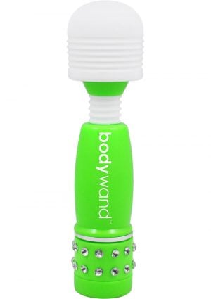 Bodywand Neon Edition Mini Massager Green 4 Inch