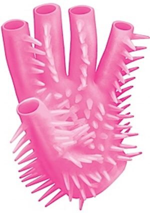 Masturbating Glove Waterproof Pink