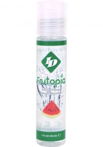 Frutopia Natural Flavor Water Based Personal Lubricant Watermelon 1 Ounce Bottle