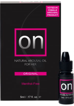 On Natural Arousal Oil For Her Boxed .17 Ounce