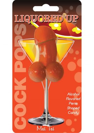 Liquored Up Cock Pops Lollipop Mai Tai