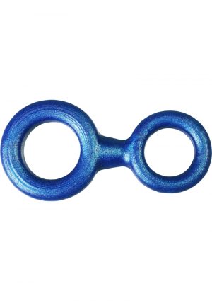 8 Ball Silicone Cock And Ball Ring Blueballs