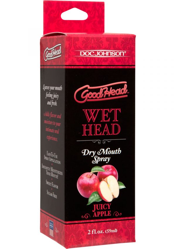Goodhead Wet Head Dry Mouth Spray Juicy Apple 2 Ounce