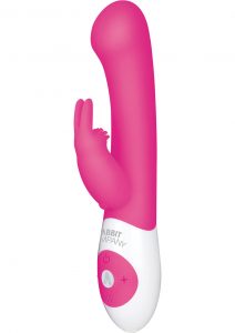 The G-Spot Rabbit Rechargeable Silicone Vibe Waterproof Pink