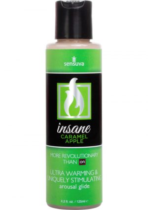 Insane Ultra Warming and Stimulating Arousal Glide Caramel Apple 4.2 Ounce