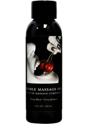 Edible Massage Oil Cherry 2 Ounce