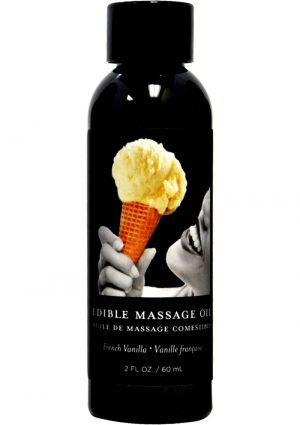 Edible Massage Oil Vanilla 2 Ounce