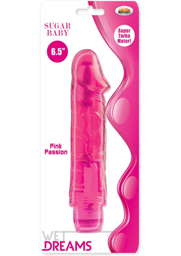 Wet Dreams Sugar Baby Vibe 6.5 Inch Pink