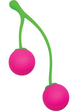 Frisky Charming Cherries Silicone Kegel Balls