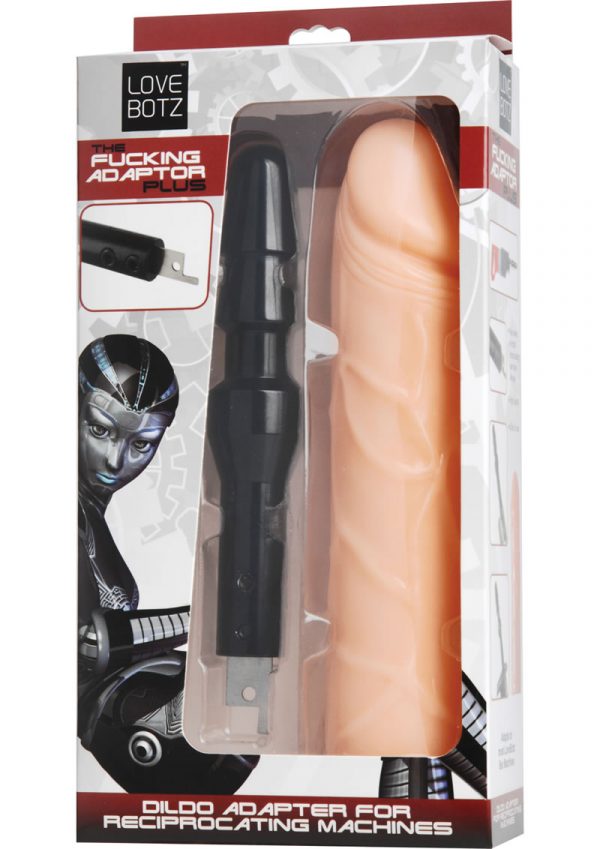 Love Botz The Fucking Adapter Plus Dildo Flesh 7 Inch