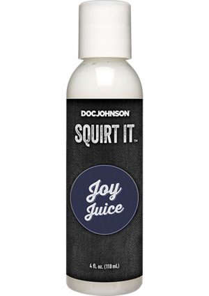 Squirt it Joy Juice Flavored Lube Vegan Friendly 4 Oz