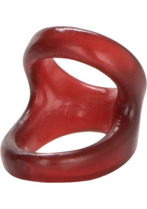 Colt Snug Tugger Dual Support Cock Ring Red