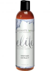 Intimate Earth Elite Ultra Soft Silicone Glide Shiitake 4 Ounce