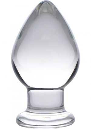 Prisms Molten Wide Glass Anal Plug Clear