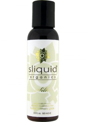 Sliquid Organics Silk Botanically Infused Hybrid Intimate Glide 2 Ounce