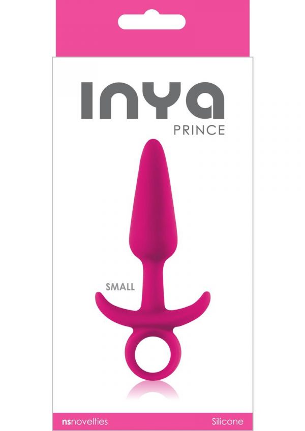 Inya Prince Small Silicone Butt Plug - Pink