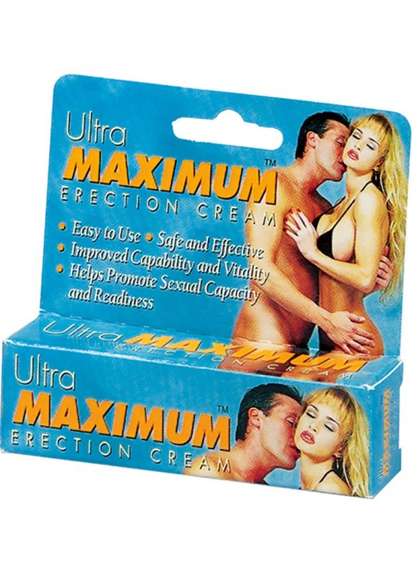 Ultra Maximum Erection Cream 0.5 Ounce Tube