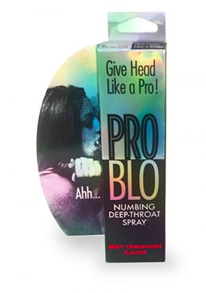 Pro Blow Numbing Deep-Throat Spray Sexy Cinnamon 1 Ounce