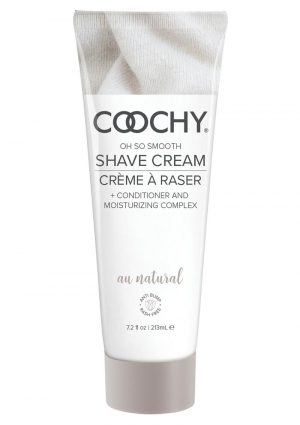 Coochy Oh So Smooth Shave Cream Au Natural 7.2 Ounce