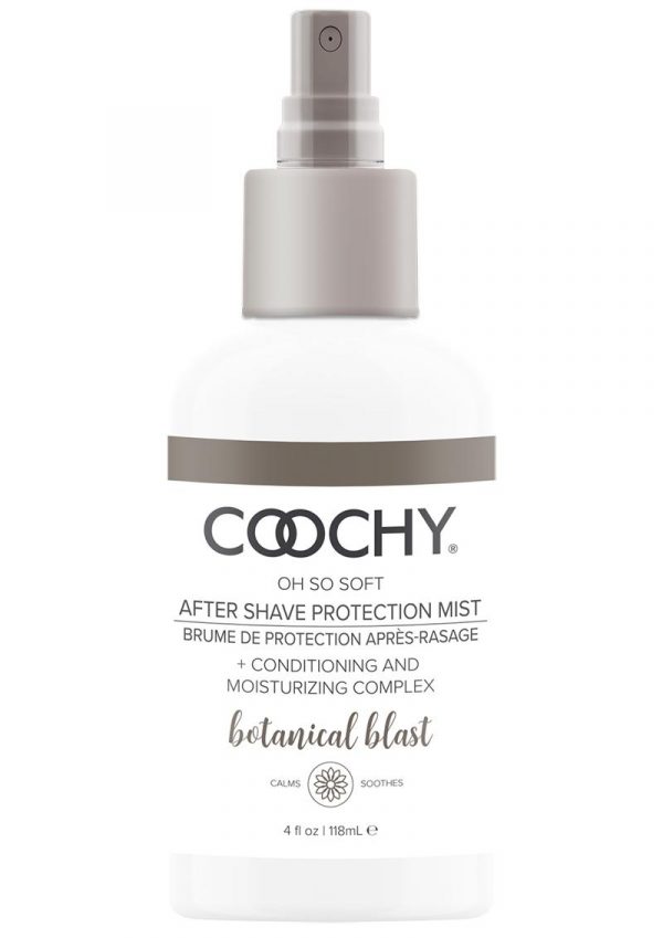 Coochy Oh So Soft After Shave Protection Mist Botanical Blast 4 Ounce