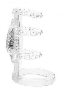 Doctor Love`s Zinger Vibrating Cock Cage Clear