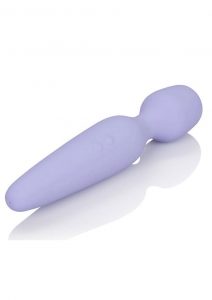 Miracle Massager USB Rechargeable Silicone Wand Waterproof Purple 8.5 Inch