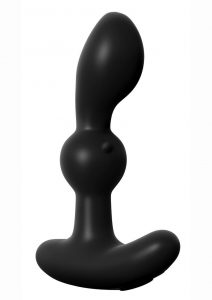 Anal Fantasy Elite silicone Rechargeable P Motion Massager Waterproof Black