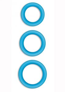 Firefly Halo Small Silicone Cock Ring Blue