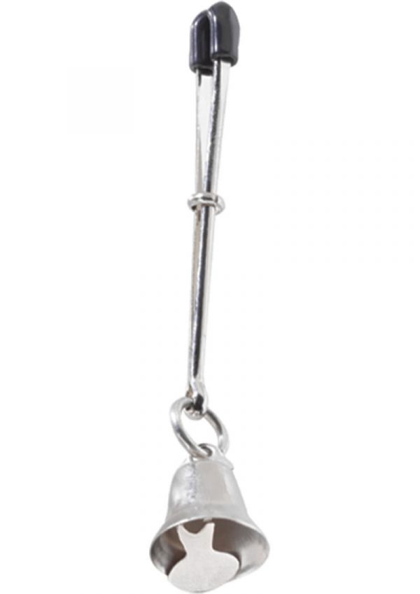 Bell Clit Clamp With Tweezer Tip Silver